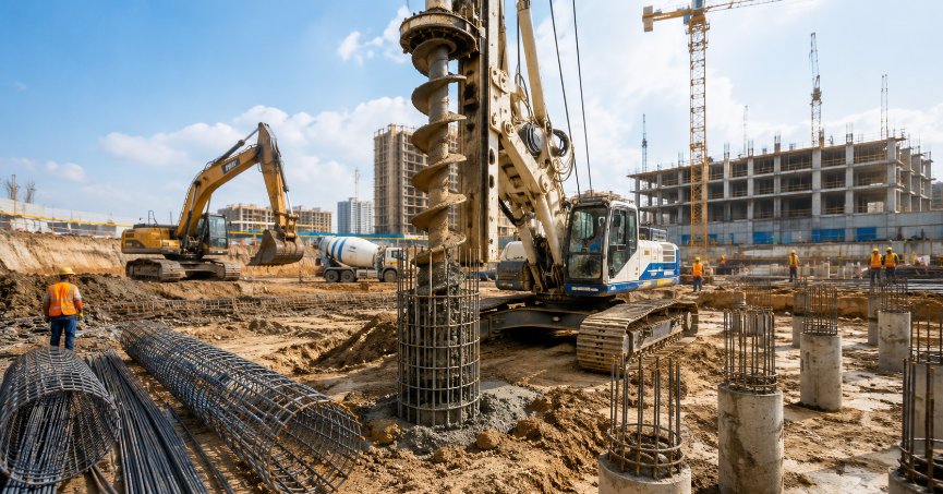 Fore Kazık Ne İşe Yarar? Zayıf Zeminde Güvenli Yapının Temeli